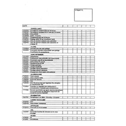 20.4241.060 :  FEUILLE DE COTATIONS D'ACTES / 90270V