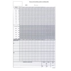 38.7630.043 :  Feuille de surveillance Rea CCV Bis / 10252X