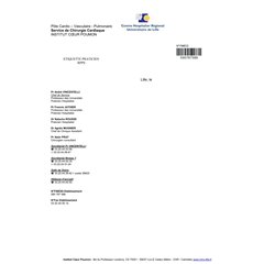 38.7600.060 : ORDONNANCE CHIRURGIE CARDIAQUE