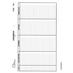 CHR643G :  D.S.: PANSEMENTS / 083080E