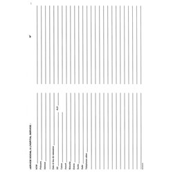 CHR565 :  FICHE DOSSIER SOCIAL (A4) / 087561A