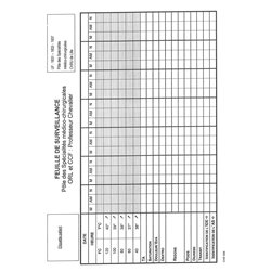 CHR898 :  FEUIL.SURVEIL./POLE SPE.MEDICO CHIR. / 090778X
