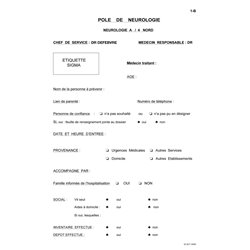 02.3271.003B : DOSSIER INFIRMIER (1B) / 84701R