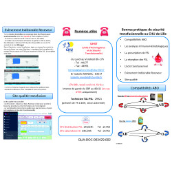 37.9692.001 Tryptique sécurité transfusionnelle